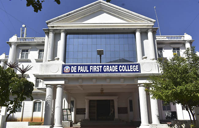 De Paul First Grade College Is A Catholic Minority Institution
